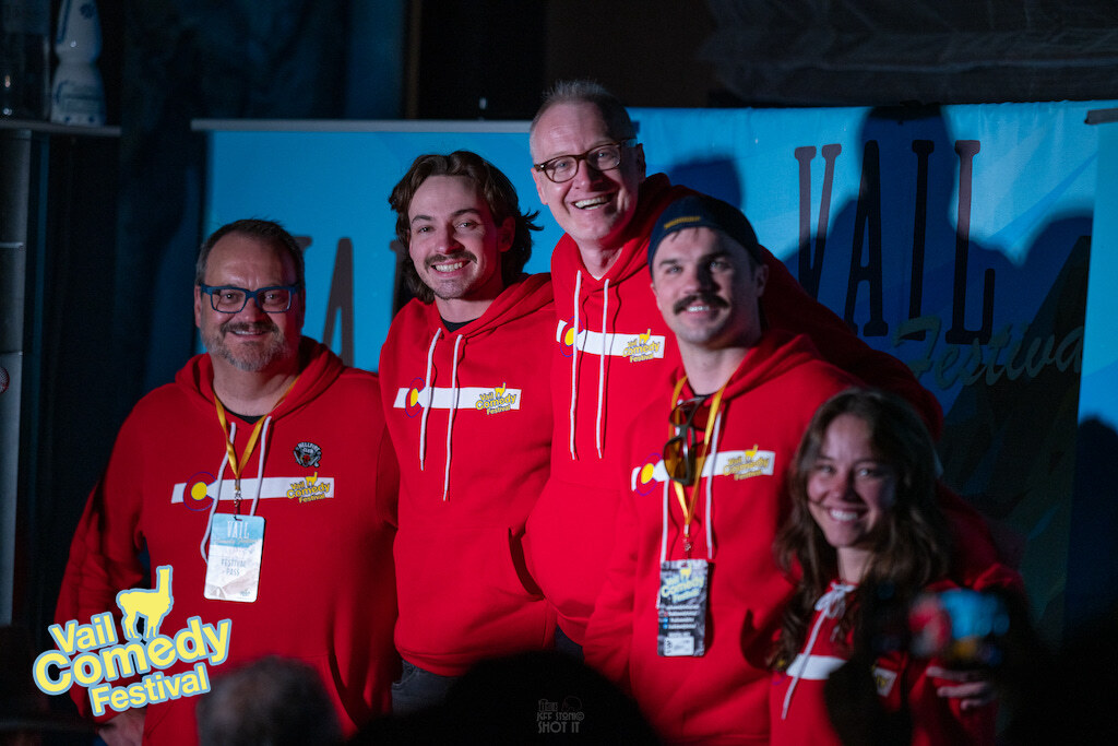 2023 Vail Comedy Festival - The festival does not happen without herculean effort from a small team of volunteers, who apply to be a part of the best ski-town festival in America every year